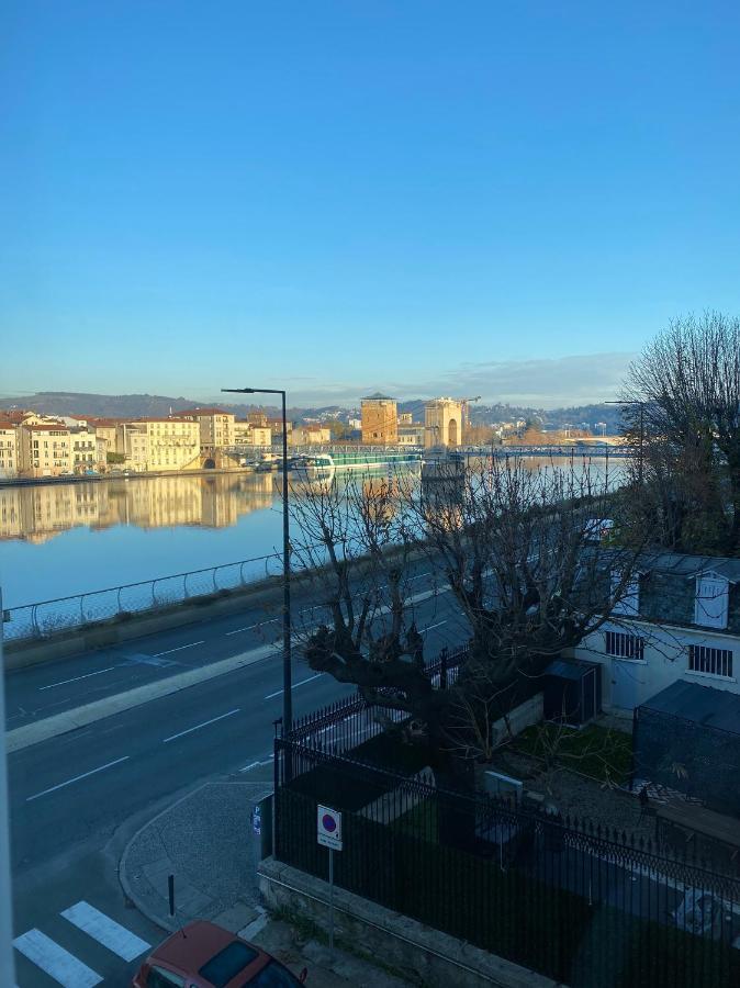 Appartement Avec Superbe Vue Sur Le Rhone Vienne  Buitenkant foto